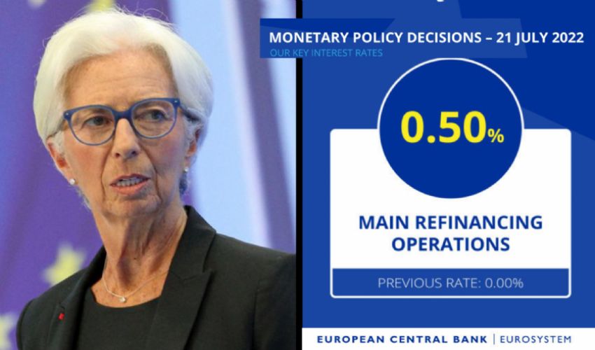 La Bce alza i tassi: cosa cambia e cos’è lo scudo anti-spread