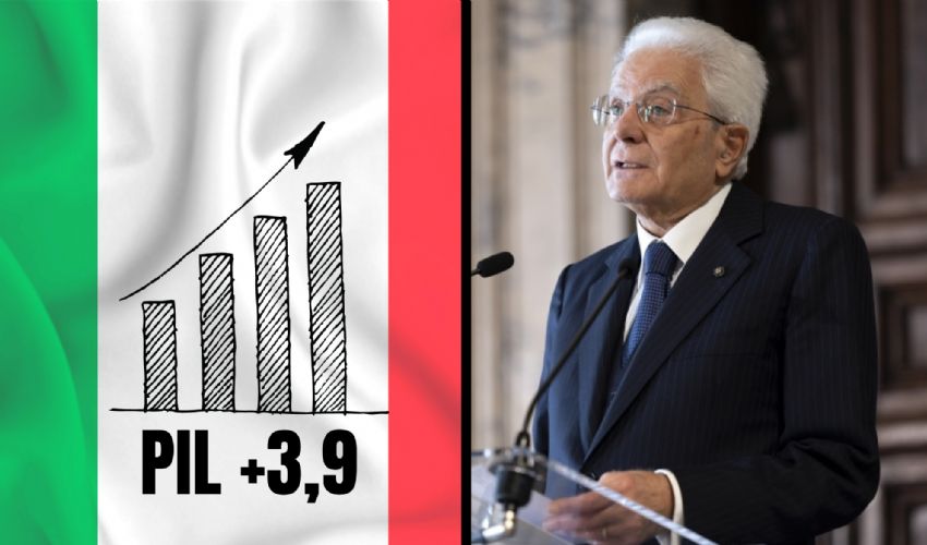 Pil italiano cresce a sorpresa e Mattarella chiede più inclusione