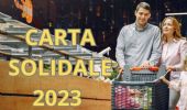 Carta solidale 2023 da 382,50 euro dal 18 luglio a 1,3 mln di famiglie