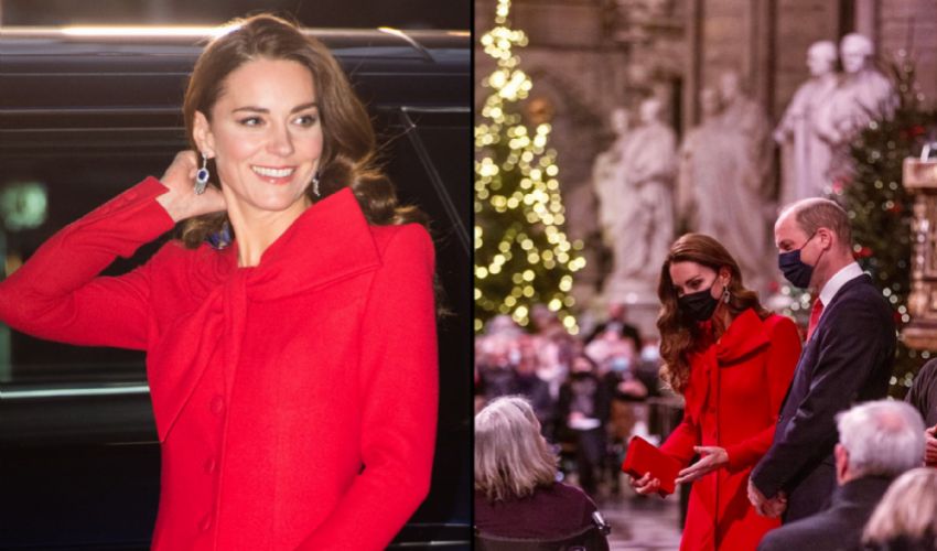 Kate Middleton regina per una sera al Concerto di Natale a Westminster