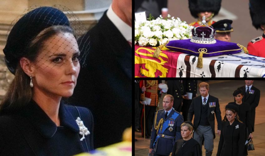 Alla processione Kate omaggia la Regina e Diana con spilla e orecchini