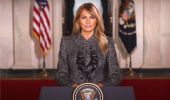 Melania Trump, dice addio alla Casa bianca ma nel video dimentica Jill