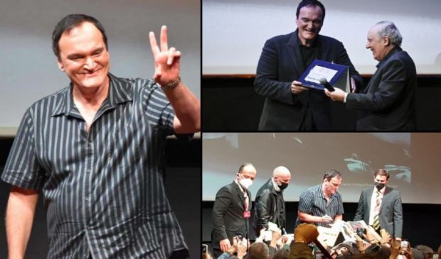 Festa del Cinema di Roma, Quentin Tarantino premiato da Dario Argento