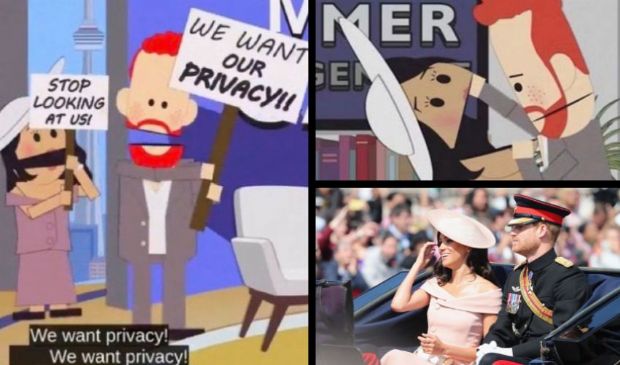 Harry e Meghan contro gli autori di “South Park” ma niente causa