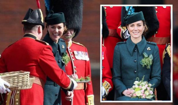 Kate Middleton diventa Colonnello onorario delle guardie irlandesi 