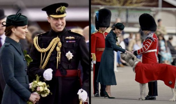 Kate Middleton come la Regina Madre alla parata di San Patrizio