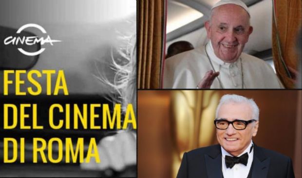 Papa Francesco e Martin Scorsese al Festival del Cinema di Roma