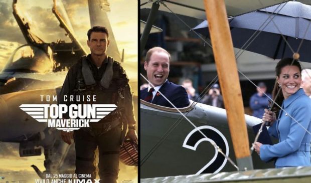 Tom Cruise, visione privata per William e Kate del sequel Top Gun