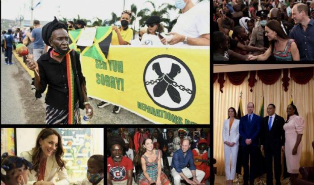 William e Kate in viaggio ai Caraibi, nuove proteste in Giamaica