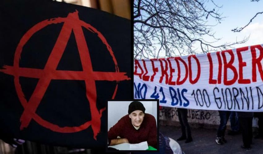  Cospito, anarchici annunciano un attentato a Bologna. Indaga la Digos