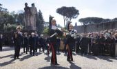 Il presidente Mattarella e l’omaggio ai caduti delle Fosse Ardeatine