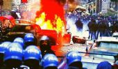A Napoli scene di straordinaria follia tra ultrà e forze dell’ordine