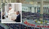 Papa Francesco in piazza San Pietro per la domenica delle Palme