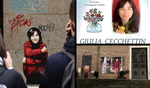 Giulia Cecchettin, l’addio alla 22enne uccisa dall’ex fidanzato