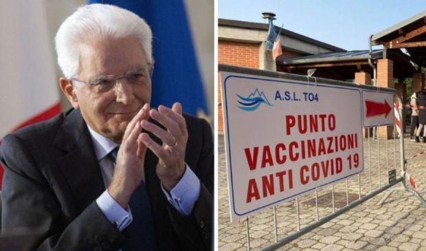 Mattarella “Vaccinarsi è un dovere”. L’Italia tutta in zona bianca