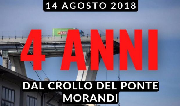 Ponte Morandi, quattro anni fa il crollo. Genova ricorda le vittime