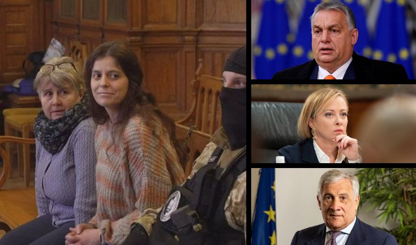 Salis in catene in aula, Meloni e Tajani interpellano l’Ungheria