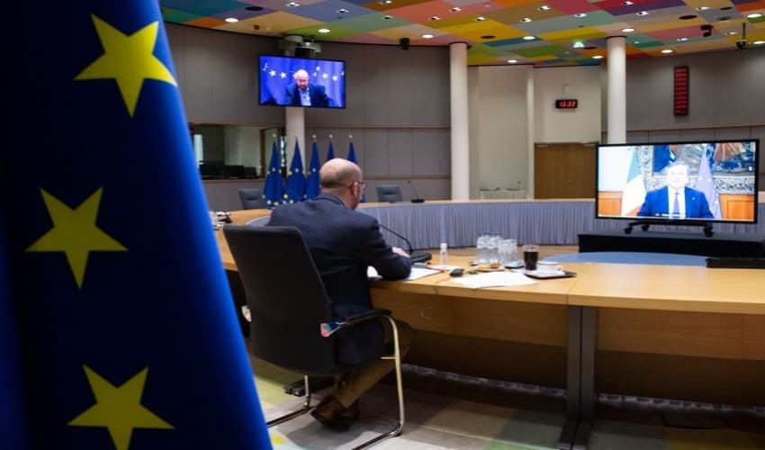 Draghi, agenda Ue oggi: cosa si discute al Consiglio europeo virtuale