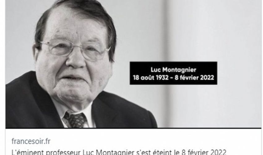 Il giallo sulla morte di Luc Montagnier: annunciata, ma senza conferme