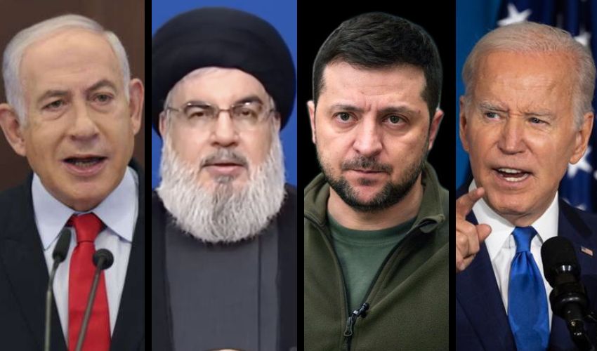 Guerra Israele-Hamas, Nasrallah e Zelensky i nuovi protagonisti