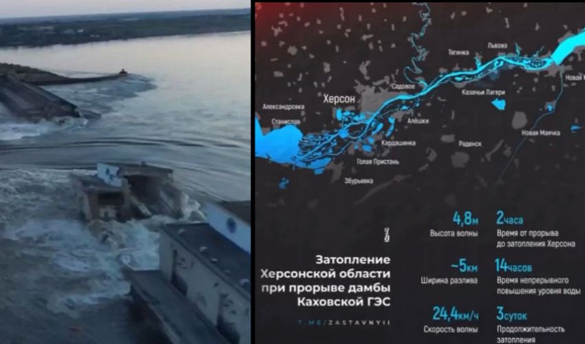 Ucraina, distrutta la diga di Kakhovka tra rimpalli di accuse e rischi