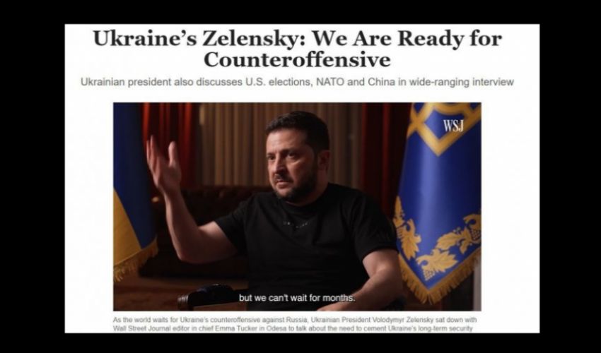 Guerra in Ucraina, Zelensky: pronti alla controffensiva, ce la faremo