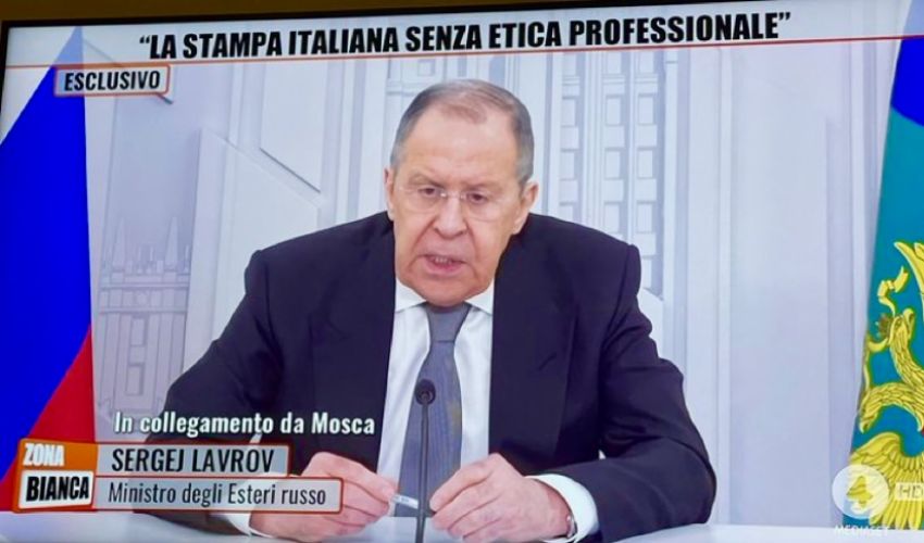Lavrov punta il dito contro l’Italia: “Sorpresi dell’ostilità a Mosca”