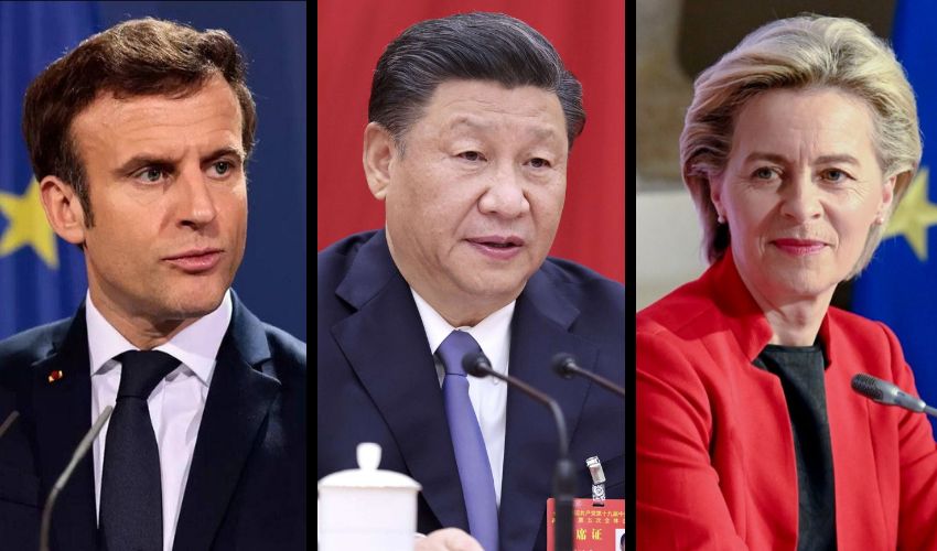 Macron e von der Leyen a Pechino, il clima geopolitico è in fermento