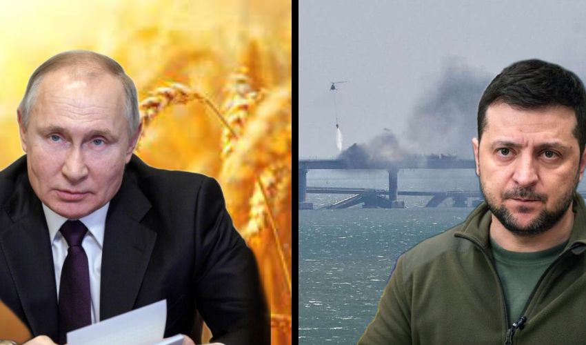 Mosca, stop all’accordo sul grano dopo l’attacco al Ponte di Crimea