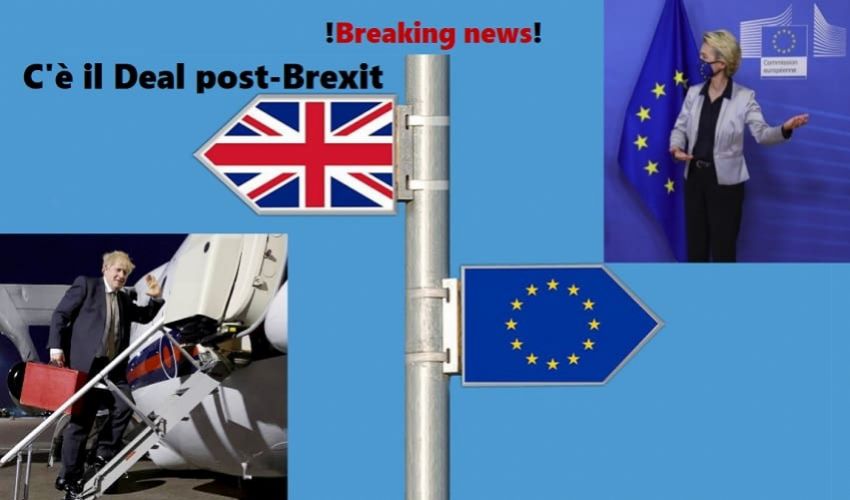 Brexit 2021: “Abbiamo finalmente trovato l’accordo”, c’è il deal UK-Ue