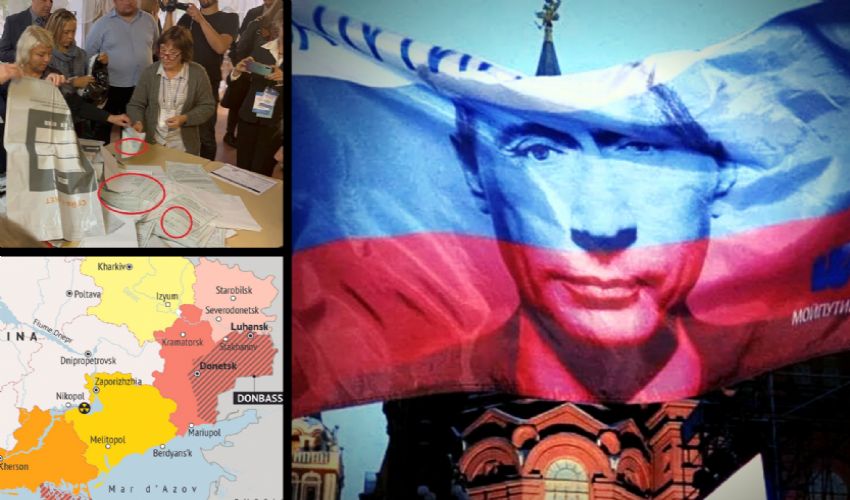 Referendum in Ucraina: Putin pronto a dichiarare russi i territori