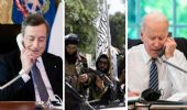 Afghanistan, telefonata Draghi-Biden: “Occorre convocare il G7”