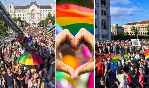 Budapest si tinge di arcobaleno per il Gay Pride e pro diritti LGBT 