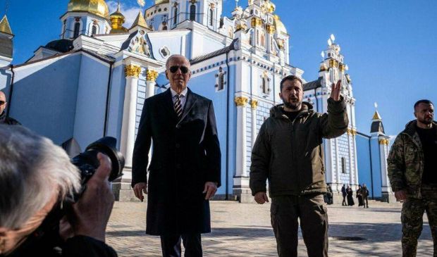 La visita in piena sicurezza di Biden a Kiev? Uno schiaffo alla Russia