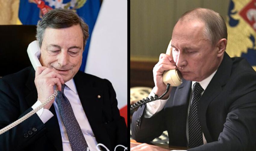 Ucraina, telefonata Draghi-Putin. Si intensificano i colloqui 