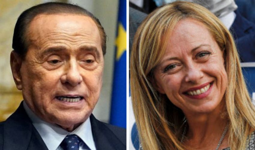 Berlusconi – Meloni: incomprensioni superate con melanzane e salmone