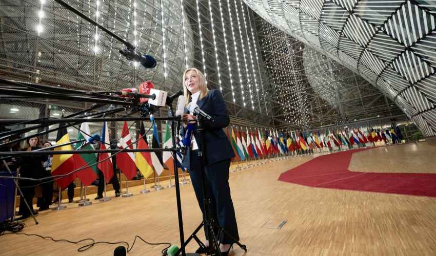 Unione Europea, la prima missione di Giorgia Meloni a Bruxelles
