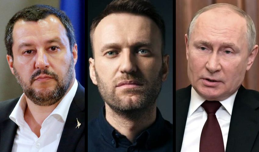 Putin elogia l’Italia, ma è il caso Navalny a dividere il governo
