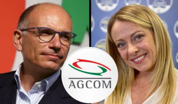 Agcom, stop a confronto tv Letta-Meloni: non rispetta la par condicio