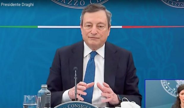 Conferenza stampa Draghi oggi: “scommessa sul debito buono”.