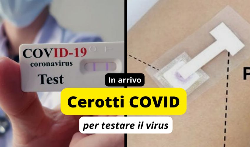 Covid, arrivano i cerotti per testare il virus: tamponi addio?