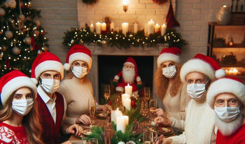 In Italia, il Covid e l’influenza mettono sotto pressione il Natale