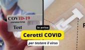 Covid, arrivano i cerotti per testare il virus: tamponi addio?