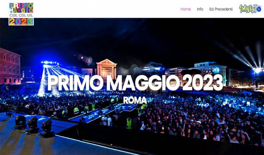 Concerto del Primo Maggio 2023 Roma: conduttori e scaletta cantanti