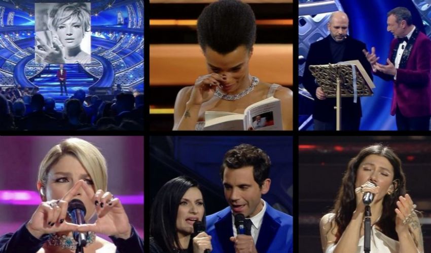 Sanremo 2022, seconda serata: vincono Elisa e lo show di Checco Zalone