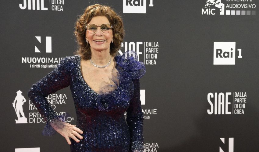 David di Donatello 2021, i look: Sophia Loren vince anche in eleganza