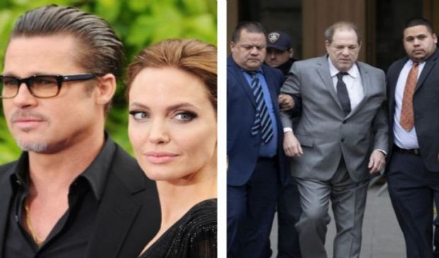Angelina Jolie, il divorzio da Brad Pitt e le avance di Weinstein