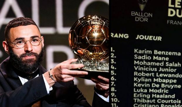 Benzema ,“ceci est un dream”, è il nuovo vincitore del Pallone d’Oro