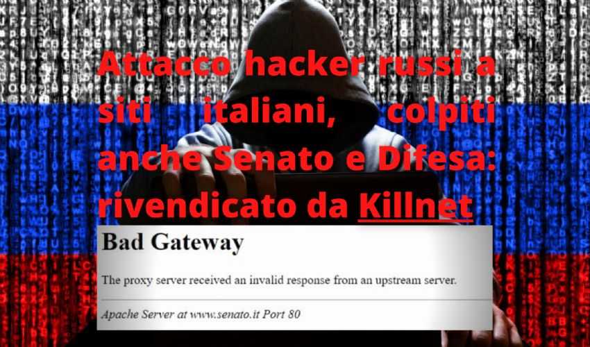 Cyber guerra in Italia: attacco hacker russi a siti Senato e Difesa