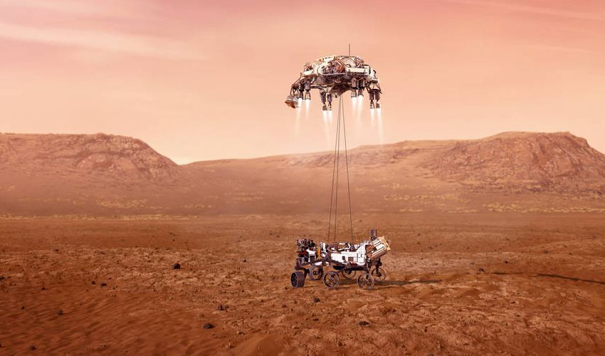 Oggi l’arrivo su Marte di Perseverance, il rover della missione NASA